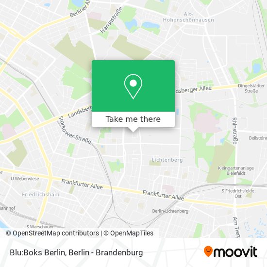 Карта Blu:Boks Berlin