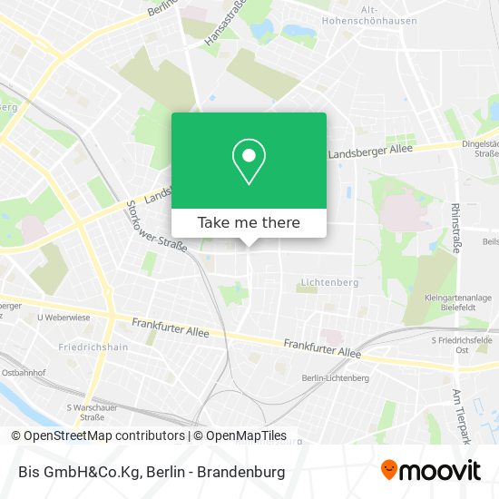 Bis GmbH&Co.Kg map