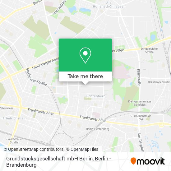 Grundstücksgesellschaft mbH Berlin map