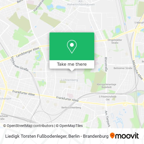 Liedigk Torsten Fußbodenleger map