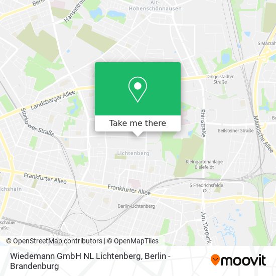 Wiedemann GmbH NL Lichtenberg map
