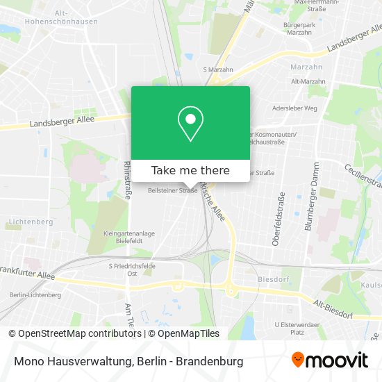 Mono Hausverwaltung map