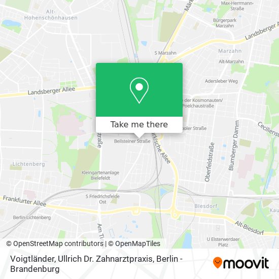 Voigtländer, Ullrich Dr. Zahnarztpraxis map