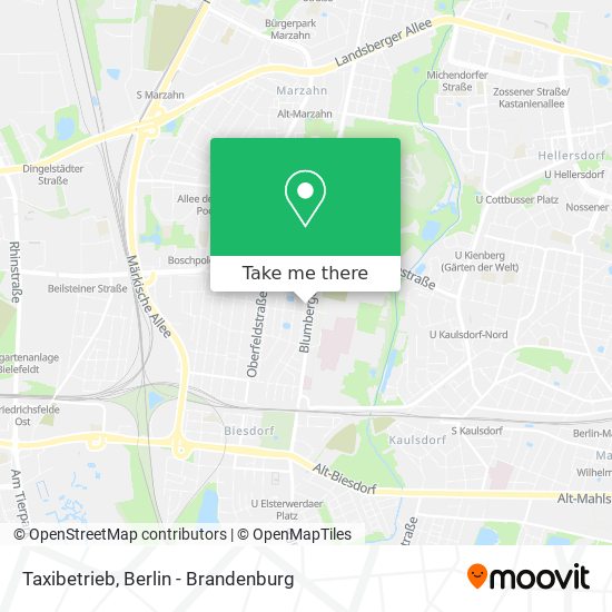 Taxibetrieb map