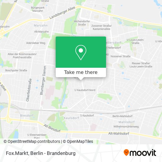 Fox.Markt map