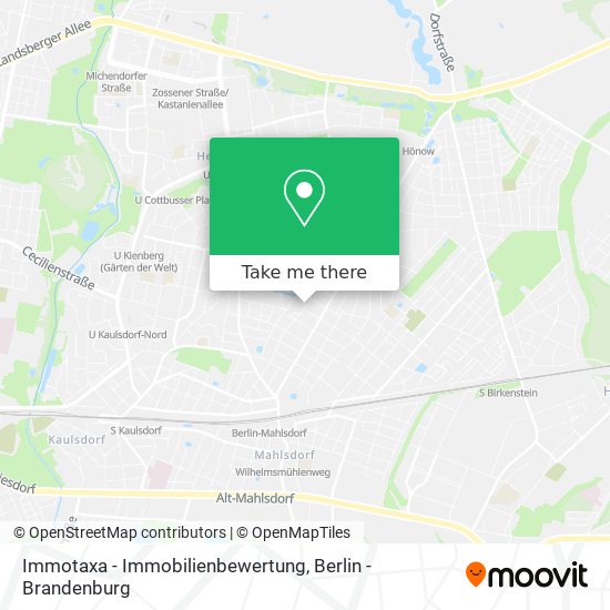 Immotaxa - Immobilienbewertung map