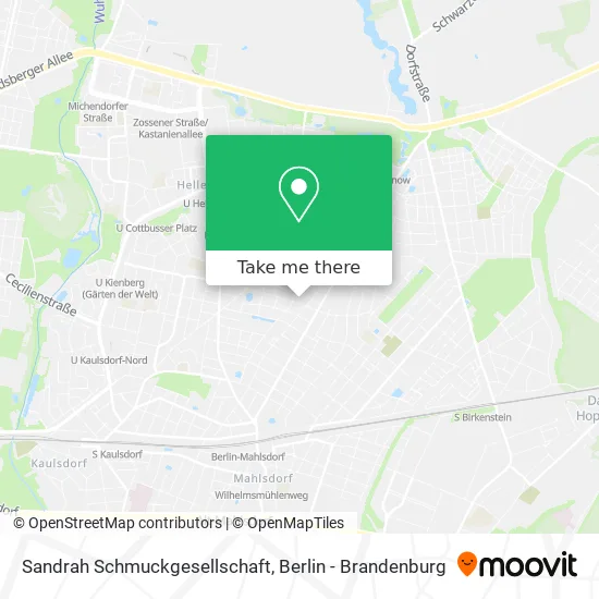Sandrah Schmuckgesellschaft map