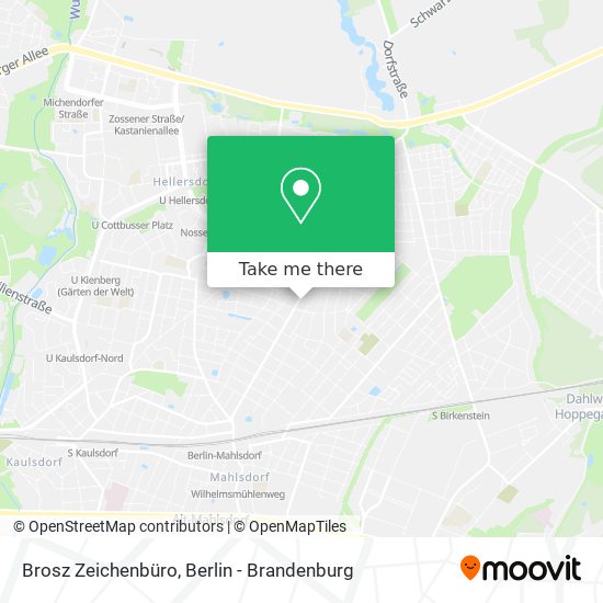 Brosz Zeichenbüro map