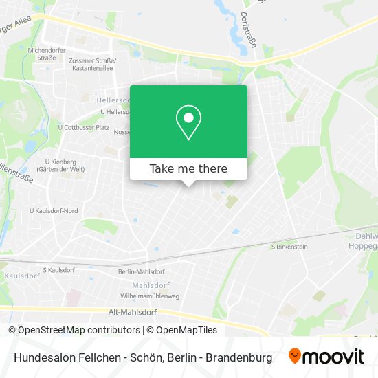 Hundesalon Fellchen - Schön map