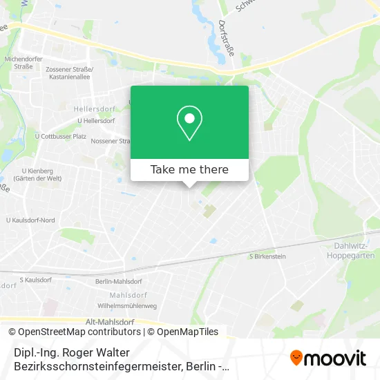 Карта Dipl.-Ing. Roger Walter Bezirksschornsteinfegermeister