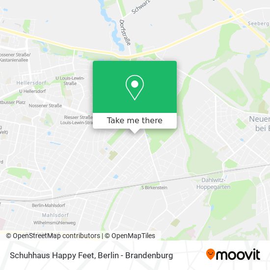 Schuhhaus Happy Feet map