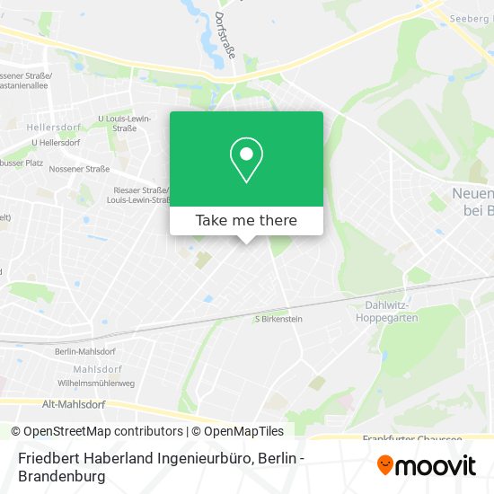 Friedbert Haberland Ingenieurbüro map