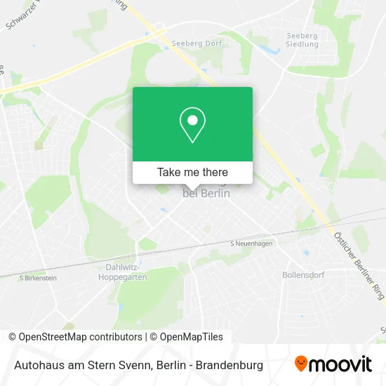 Карта Autohaus am Stern Svenn