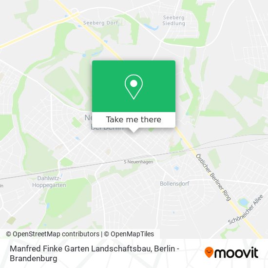 Manfred Finke Garten Landschaftsbau map