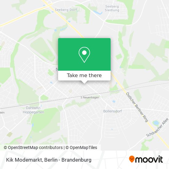 Kik Modemarkt map