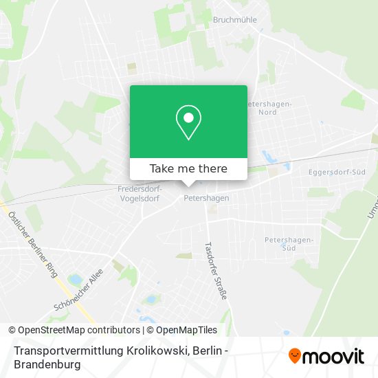 Карта Transportvermittlung Krolikowski