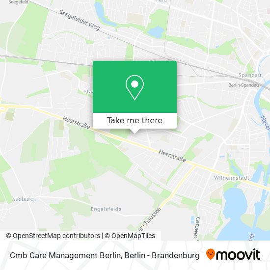 Карта Cmb Care Management Berlin