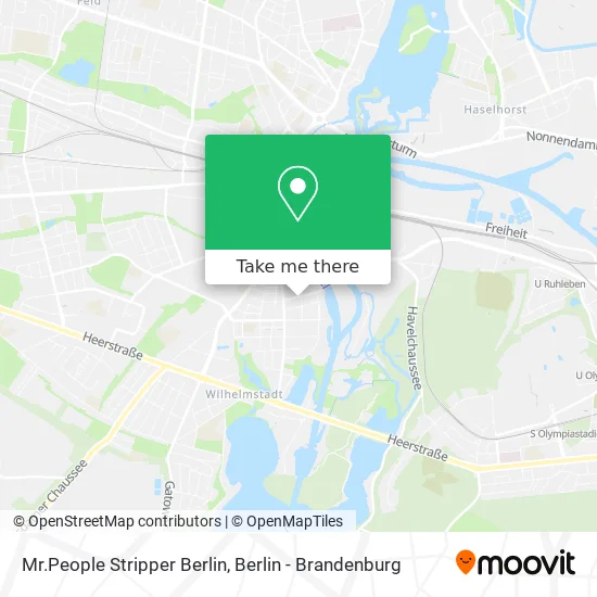 Mr.People Stripper Berlin map