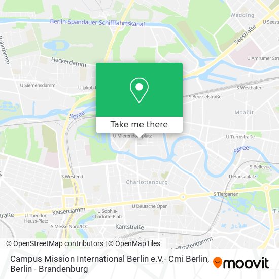 Campus Mission International Berlin e.V.- Cmi Berlin map