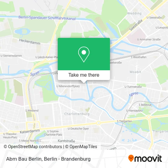 Карта Abm Bau Berlin