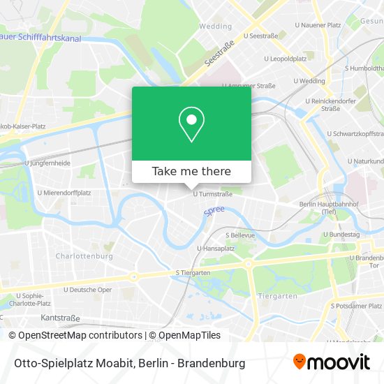 Карта Otto-Spielplatz Moabit