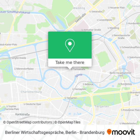 Карта Berliner Wirtschaftsgespräche