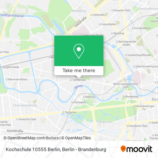 Kochschule 10555 Berlin map