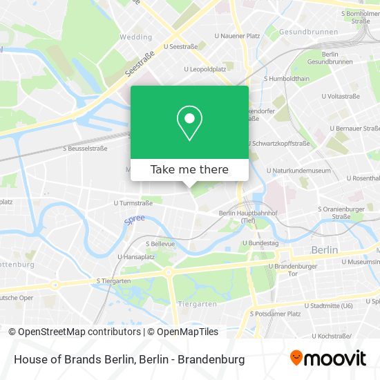 House of Brands Berlin map