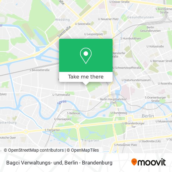 Bagci Verwaltungs- und map