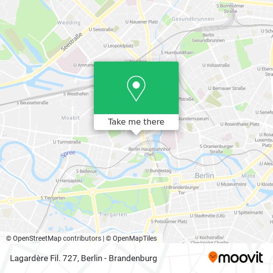 Lagardère Fil. 727 map
