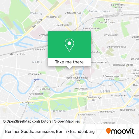 Карта Berliner Gasthausmission