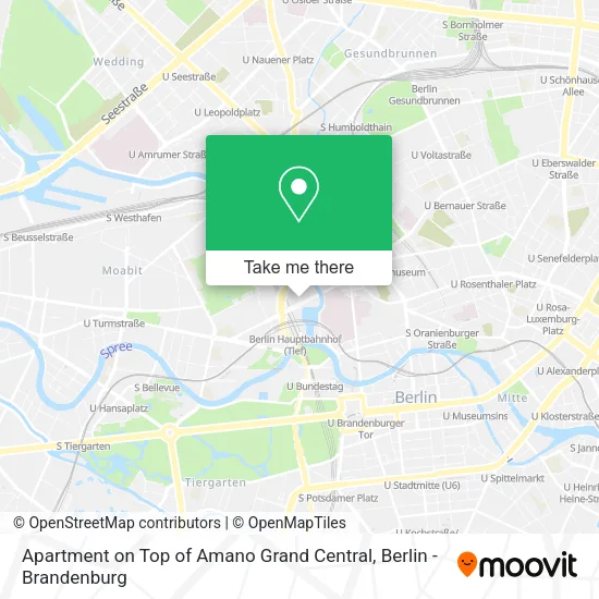 Карта Apartment on Top of Amano Grand Central