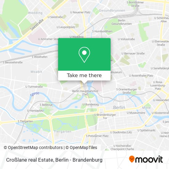 Croßlane real Estate map