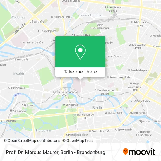 Карта Prof. Dr. Marcus Maurer