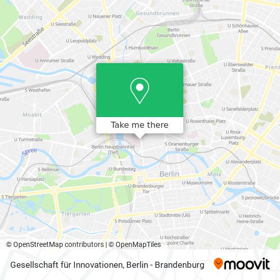 Gesellschaft für Innovationen map