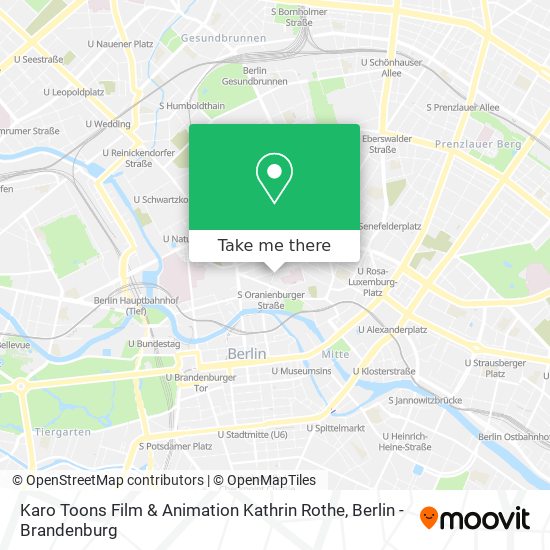 Карта Karo Toons Film & Animation Kathrin Rothe