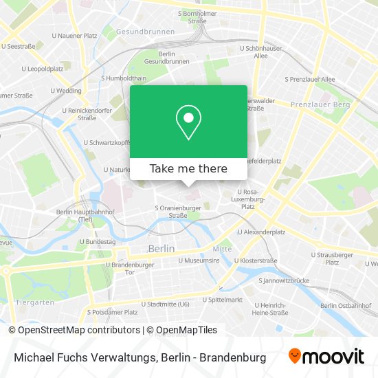 Michael Fuchs Verwaltungs map