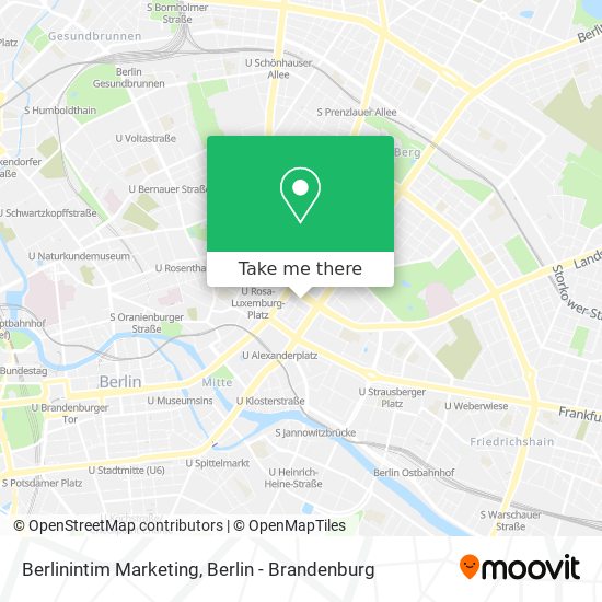 Berlinintim Marketing map