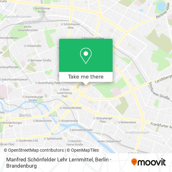 Manfred Schönfelder Lehr Lernmittel map