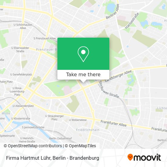 Firma Hartmut Lühr map