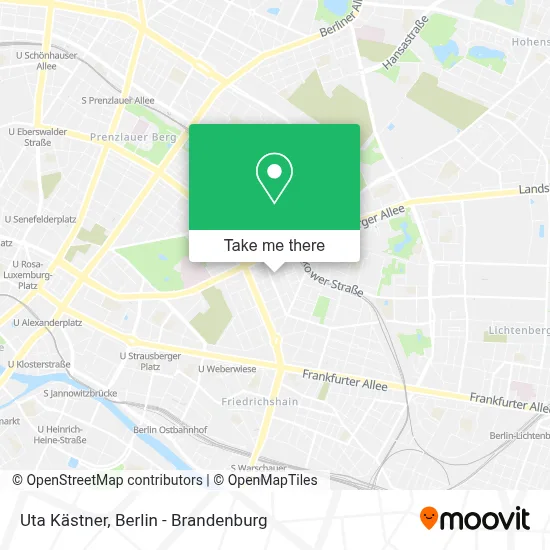 Uta Kästner map