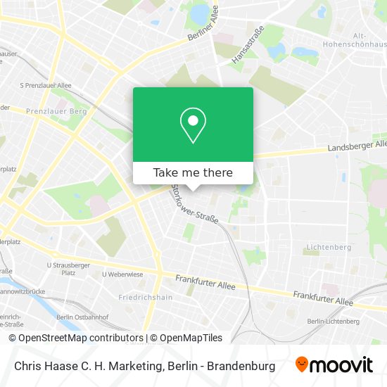 Chris Haase C. H. Marketing map