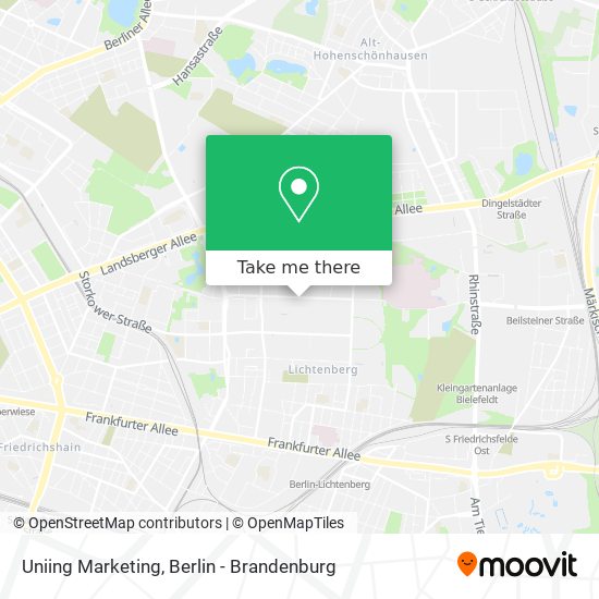 Uniing Marketing map