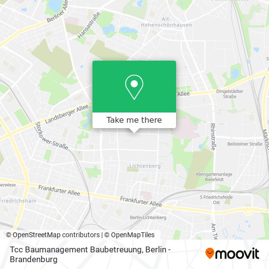 Tcc Baumanagement Baubetreuung map