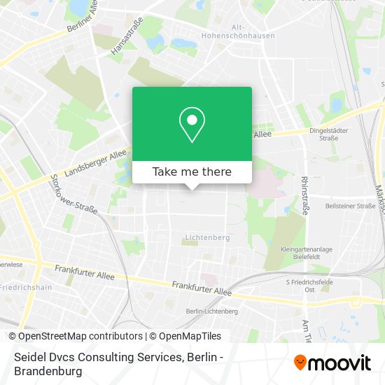 Seidel Dvcs Consulting Services map