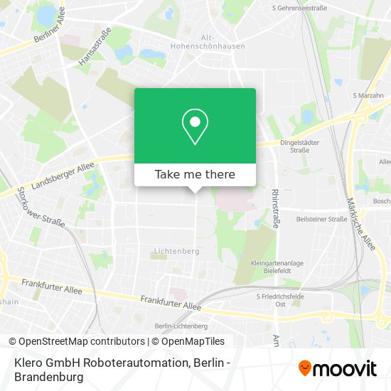 Klero GmbH Roboterautomation map