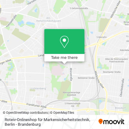 Roteiv-Onlineshop für Markensicherheitstechnik map