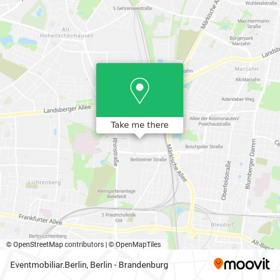 Карта Eventmobiliar.Berlin