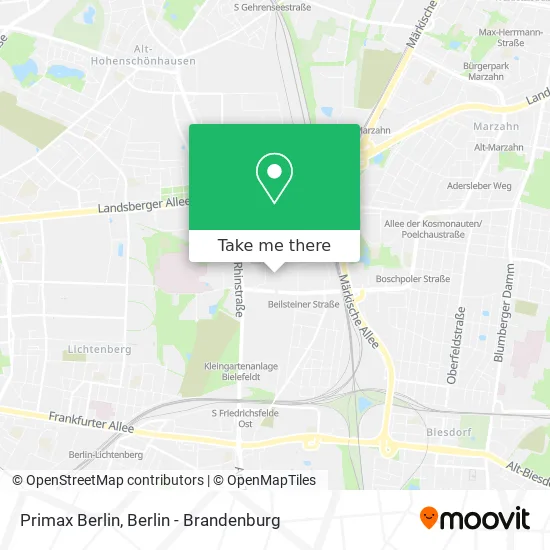 Карта Primax Berlin
