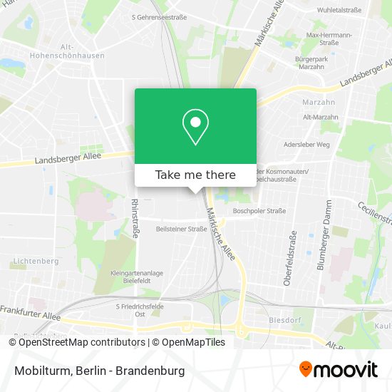 Mobilturm map